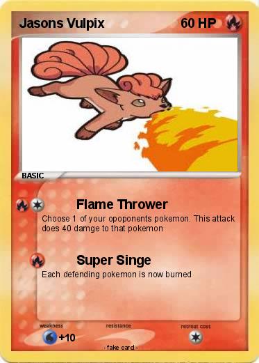 Pokemon Jasons Vulpix