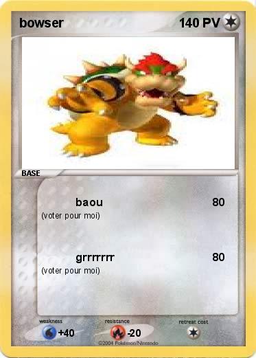 Pokemon bowser