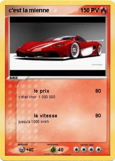 Pokemon c'est la mienne