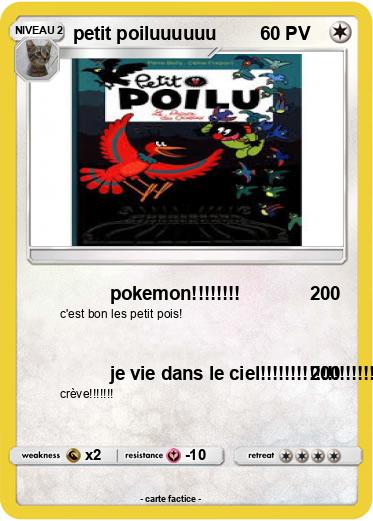 Pokemon petit poiluuuuuu