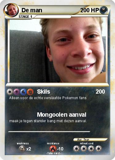 Pokemon De man