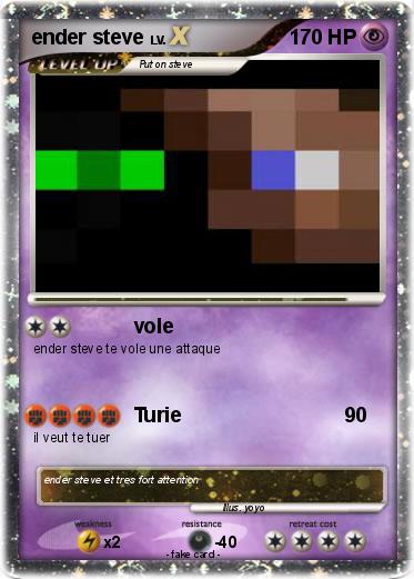 Pokemon ender steve