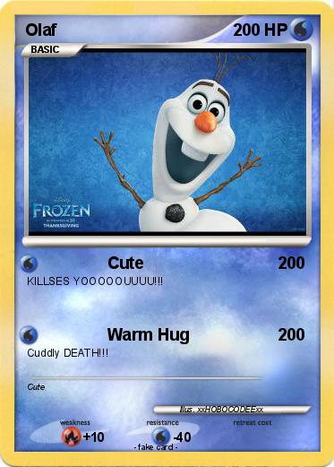 Pokemon Olaf