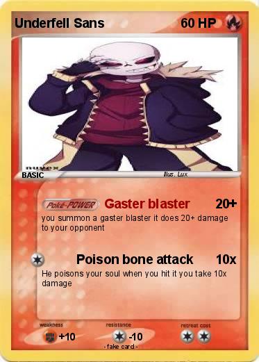 Pokemon Underfell Sans