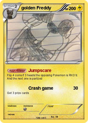 Pokemon golden Freddy