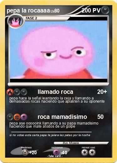 Pokemon pepa la rocaaaa