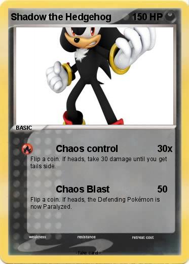 Pokemon Shadow the Hedgehog