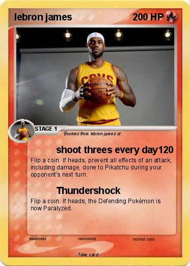 Pokemon lebron james