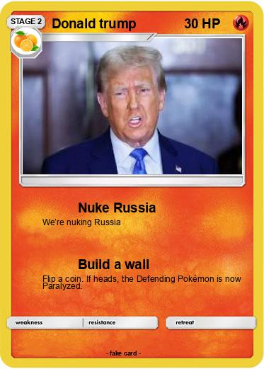 Pokemon Donald trump