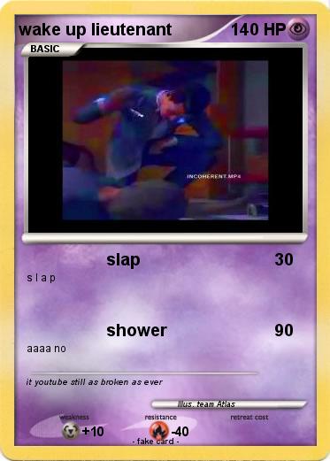 Pokemon wake up lieutenant
