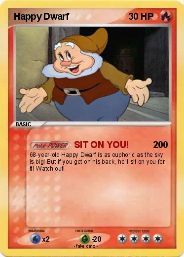 Pokemon Happy Dwarf