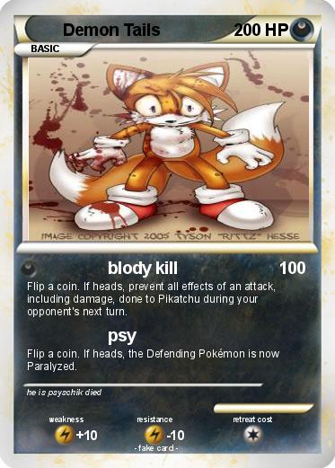 Pokemon Demon Tails