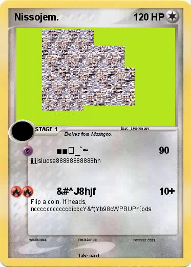 Pokemon Nissojem.