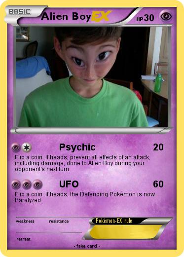 Pokemon Alien Boy
