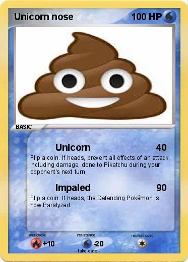 Pokemon Unicorn nose