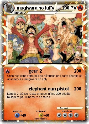 Pokemon mugiwara no luffy