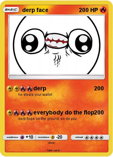 Pokemon derp face