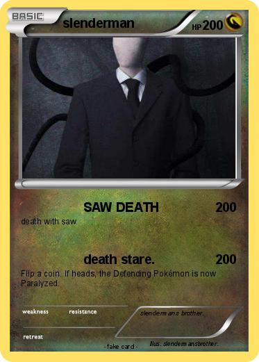 Pokemon slenderman