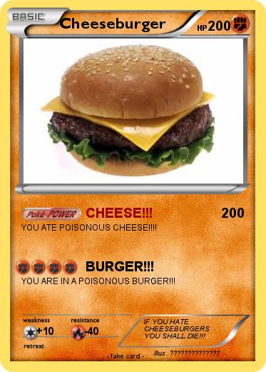 Pokemon Cheeseburger