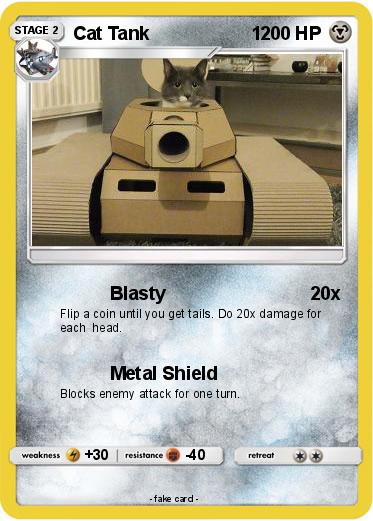 Pokemon Cat Tank                    1