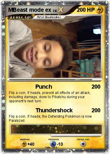 Pokemon MBeast mode ex