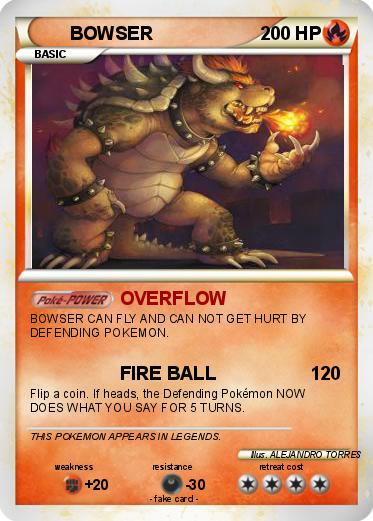 Pokemon BOWSER