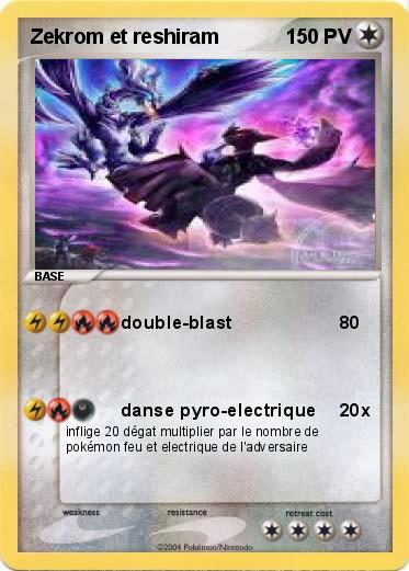Pokemon Zekrom et reshiram