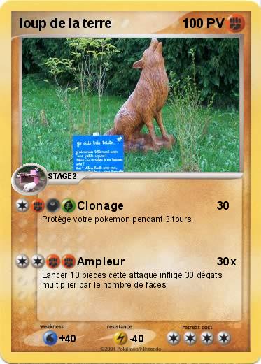 Pokemon loup de la terre