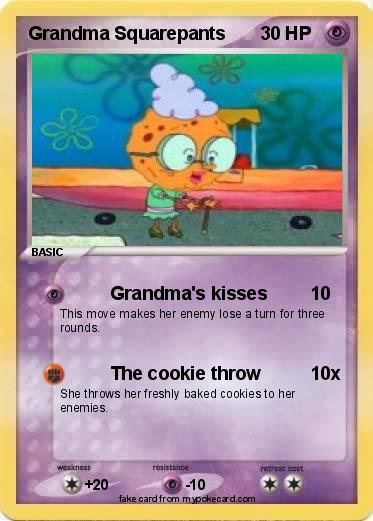 Pokemon Grandma Squarepants