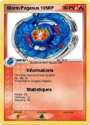 Pokemon Storm Pegasus 105RF