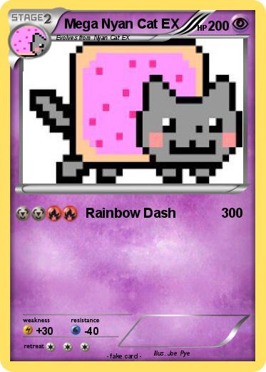 Pokemon Mega Nyan Cat EX