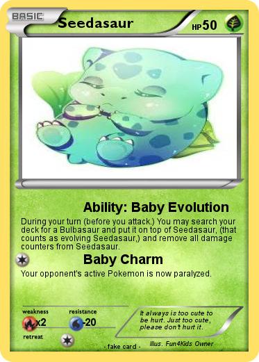 Pokemon Seedasaur