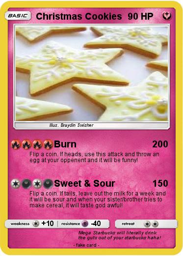 Pokemon Christmas Cookies