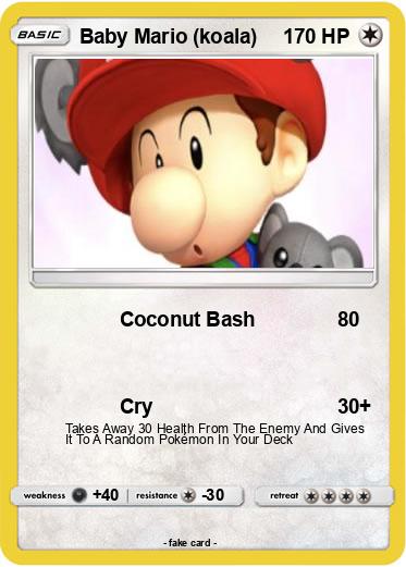 Pokemon Baby Mario (koala)