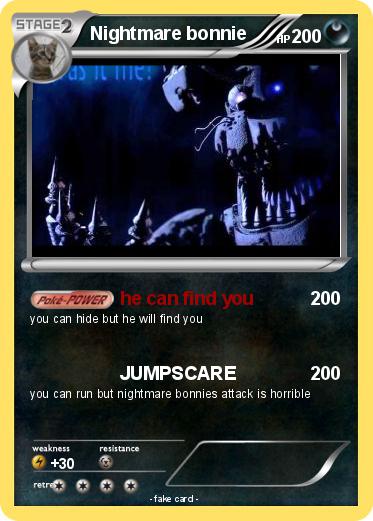 Pokemon Nightmare bonnie