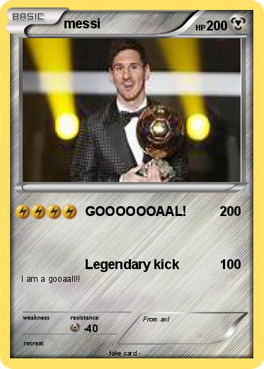 Pokemon messi
