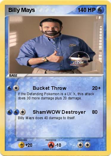 Pokemon Billy Mays