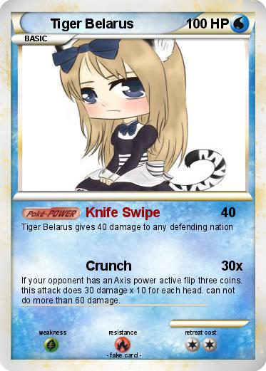 Pokemon Tiger Belarus