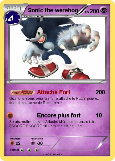 Pokemon Sonic the werehog