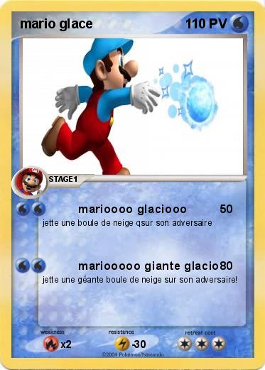 Pokemon mario glace