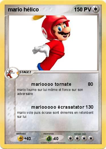 Pokemon mario hélico