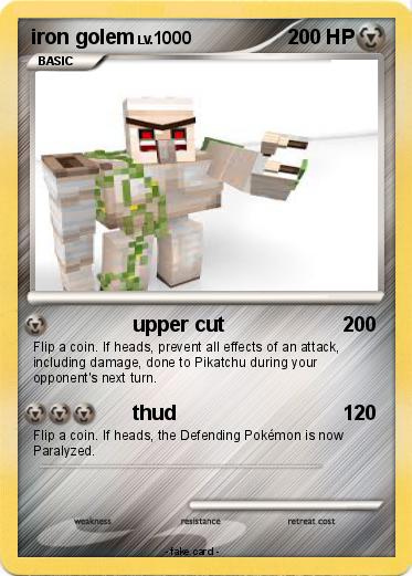 Pokemon iron golem