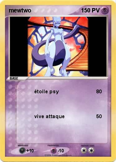 Pokemon mewtwo