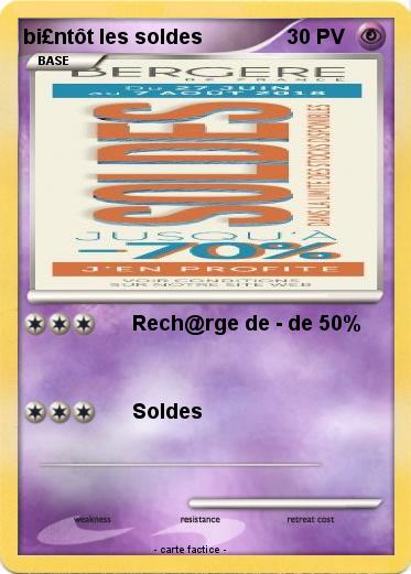 Pokemon bi£ntôt les soldes