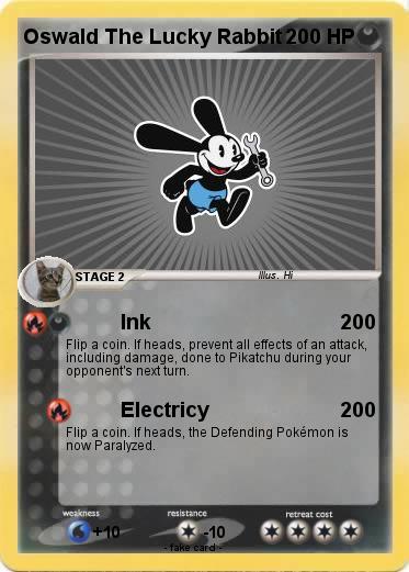 Pokemon Oswald The Lucky Rabbit