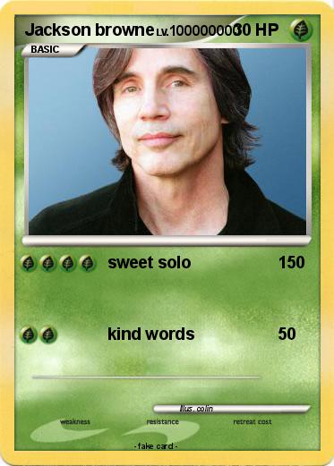 Pokemon Jackson browne