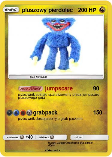 Pokemon pluszowy pierdolec