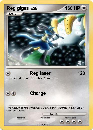 Pokemon Regigigas