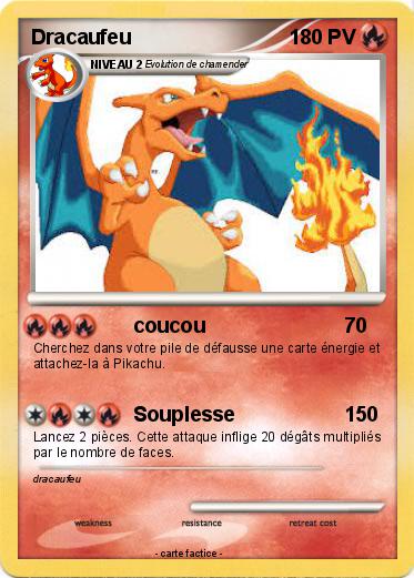 Pokemon Dracaufeu