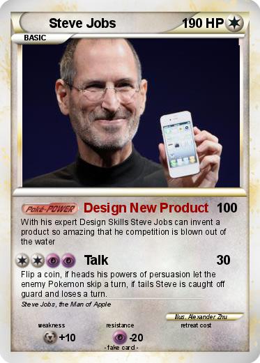 Pokemon Steve Jobs